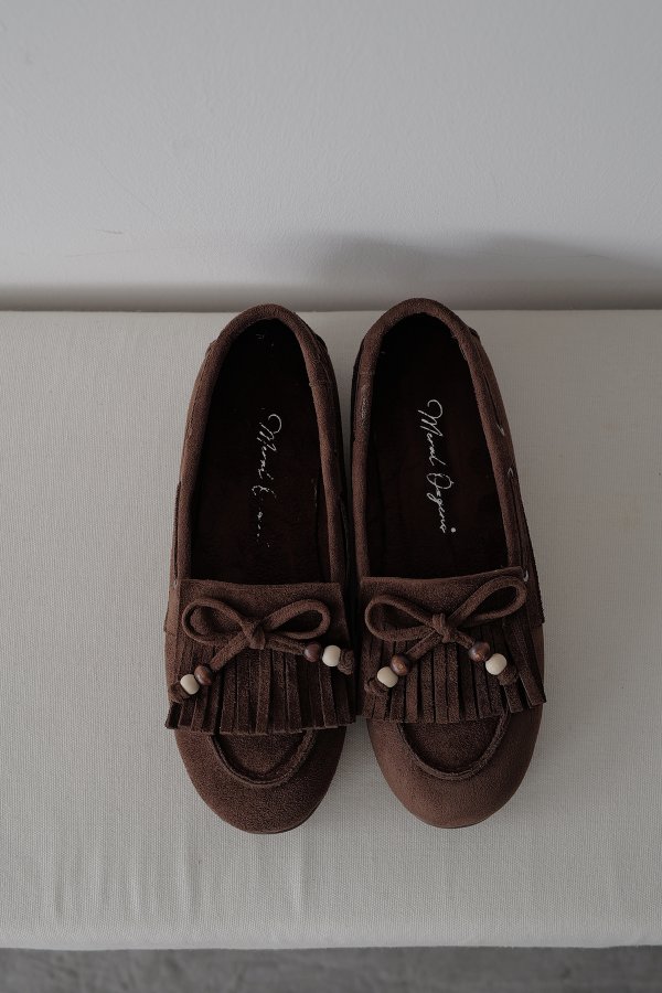 Püsküllü Süet Loafer