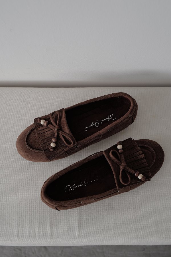 Püsküllü Süet Loafer