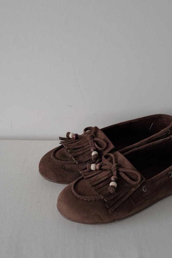 Püsküllü Süet Loafer