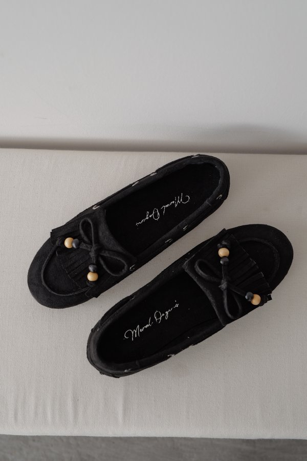 Püsküllü Süet Loafer