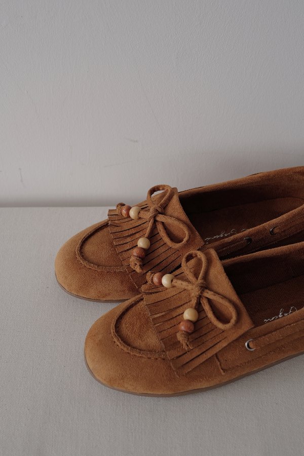 Püsküllü Süet Loafer