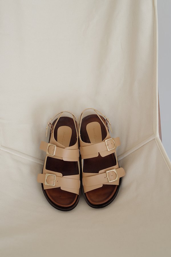 Çift Kemerli Sandalet