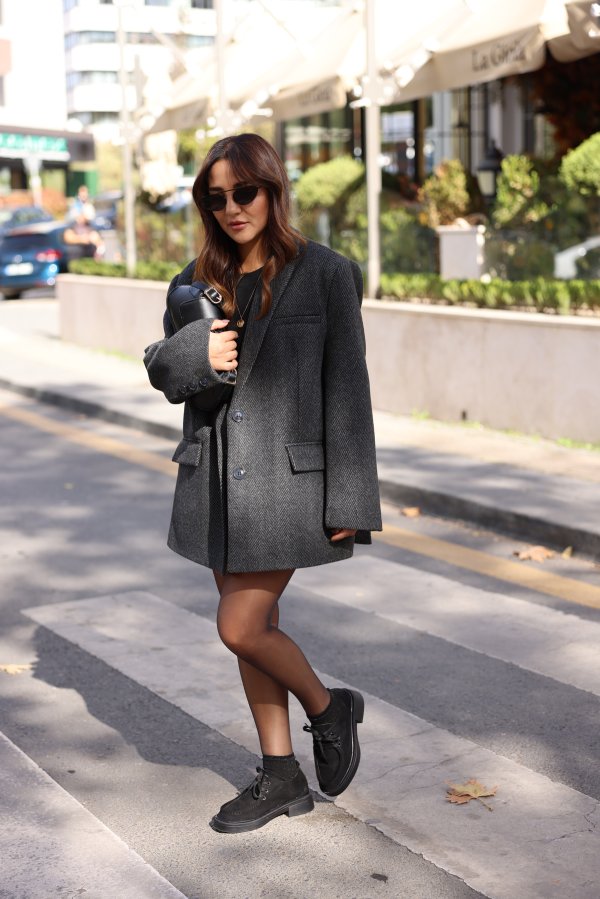 Bağcıklı Düz Ayakkabı