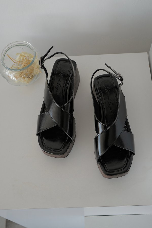 Platform Topuk Ayakkabı