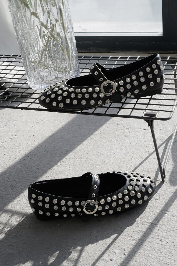 Taşlı Kemer Detaylı Babet