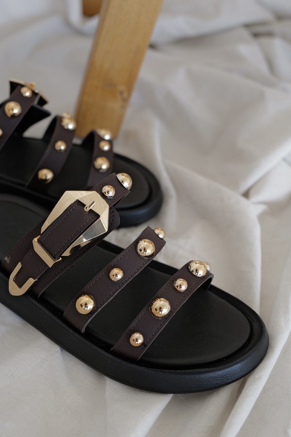 Pim Detay Düz Terlik