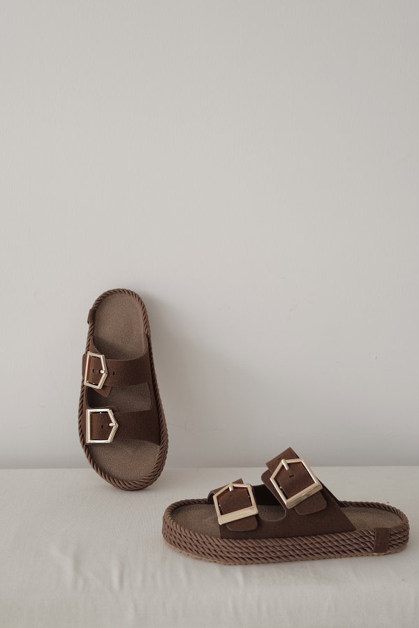 Hasır Taban Düz Terlik