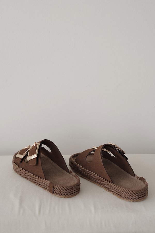 Hasır Taban Düz Terlik