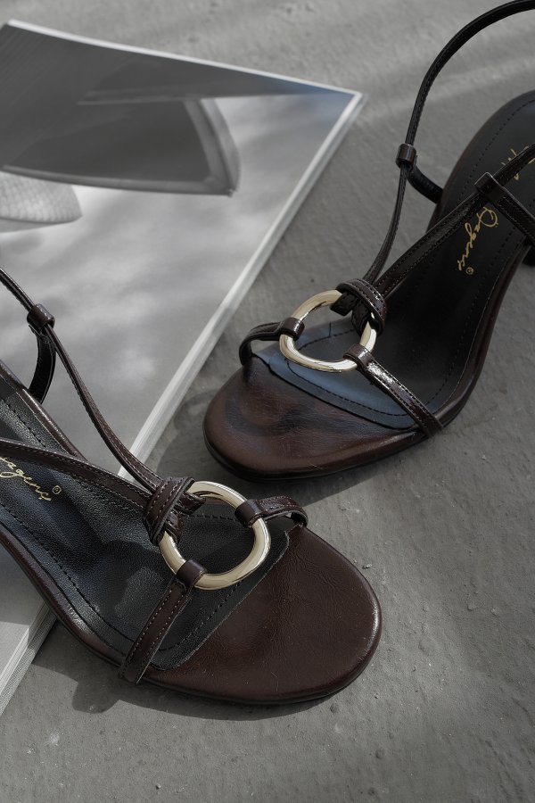 Halka Model Topuklu Ayakkabı