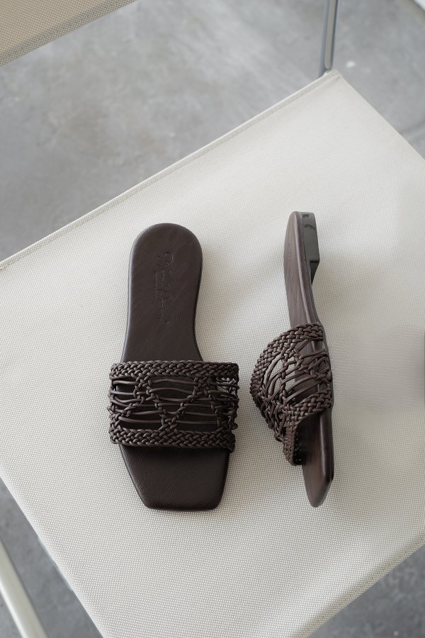 Örme Bantlı Düz Terlik