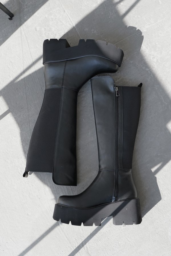 Platform Topuklu Çizme