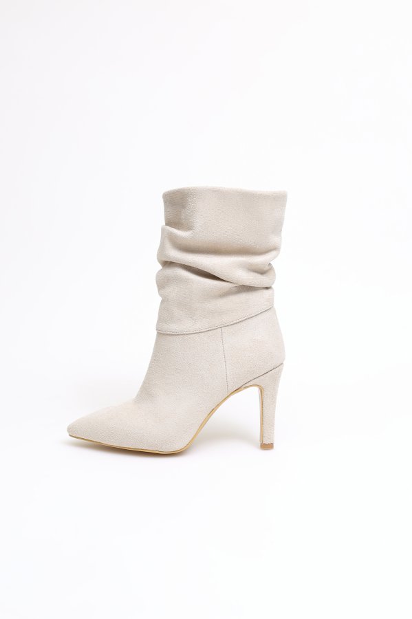 İnce Topuk Pliseli Bot