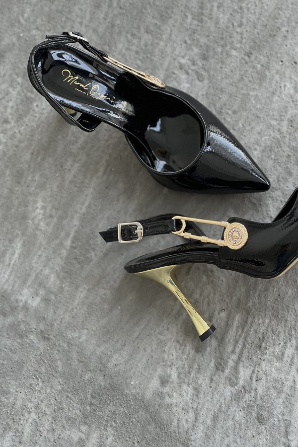 Kemer Tokalı  Topuklu Ayakkabı