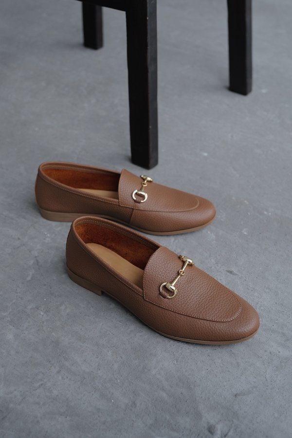 Tokalı Deri Loafer