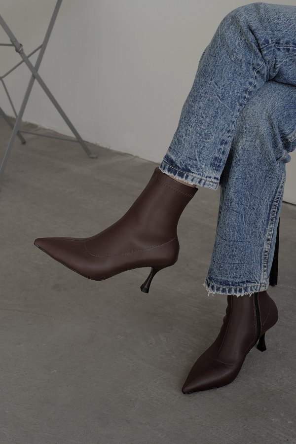 Streç Topuklu Ayakkabı