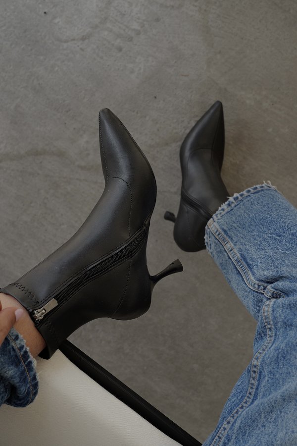 Streç Topuklu Ayakkabı