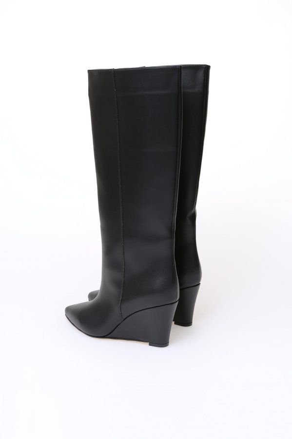 Dolgu Topuk Uzun Çizme
