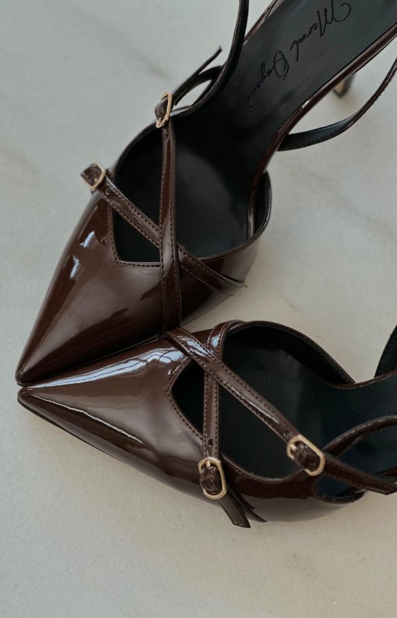 Çapraz Tokalı Stiletto