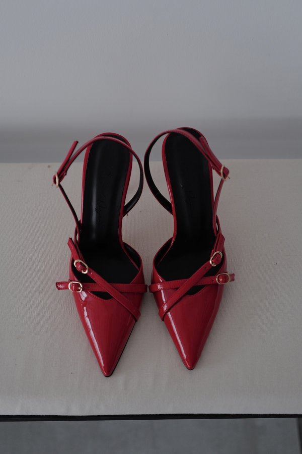 Çapraz Tokalı Stiletto