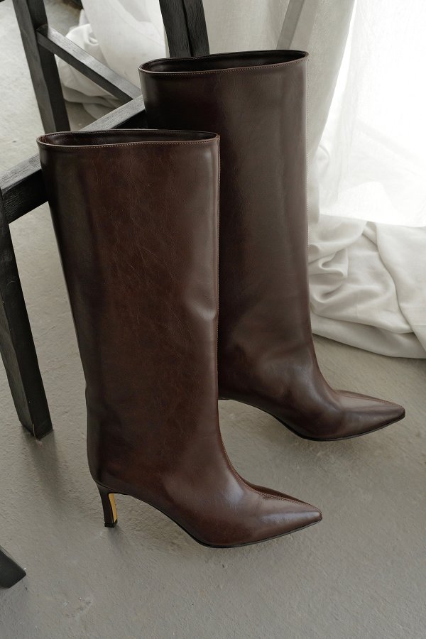 İnce Topuk Uzun Çizme