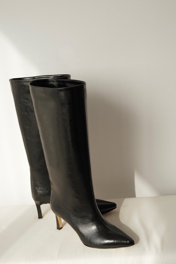 İnce Topuk Uzun Çizme