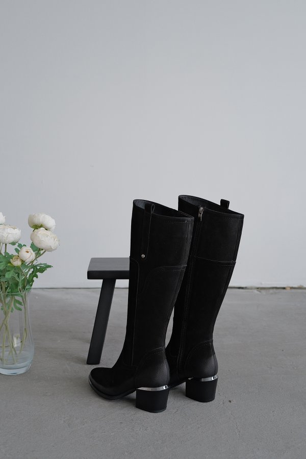 Hakiki Deri Binici Çizme