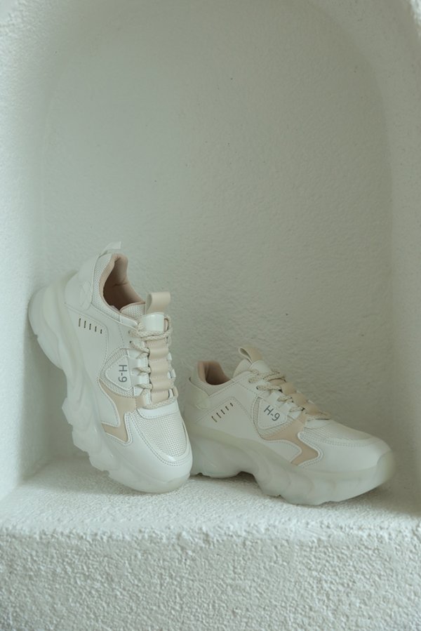 Silikon Tabanlı Çift Renk Sneaker