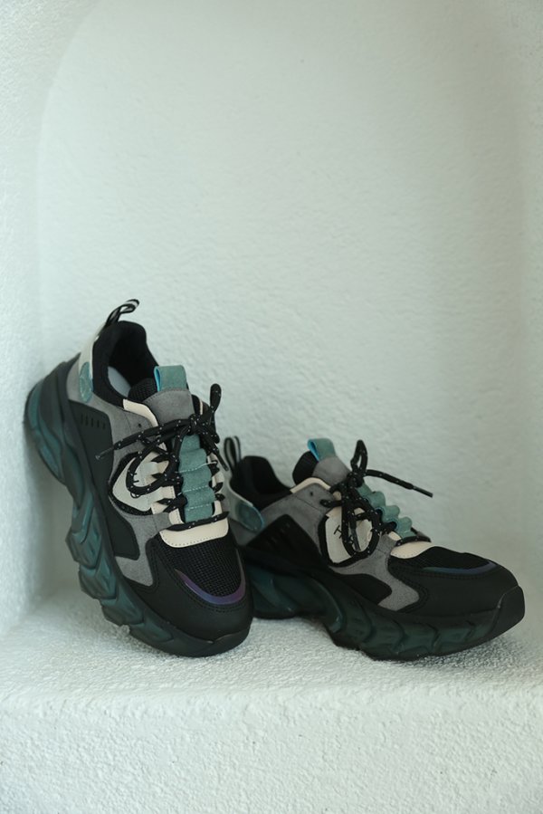 Silikon Tabanlı Çift Renk Sneaker