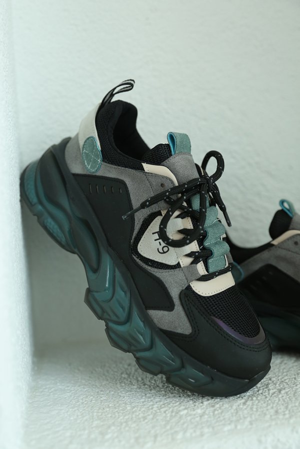 Silikon Tabanlı Çift Renk Sneaker