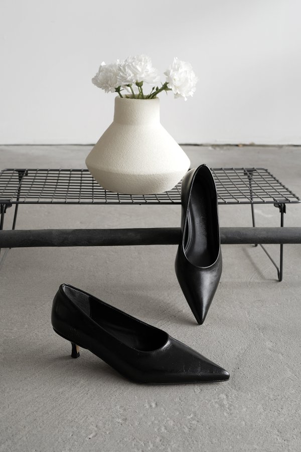 Kısa Topuklu Ayakkabı