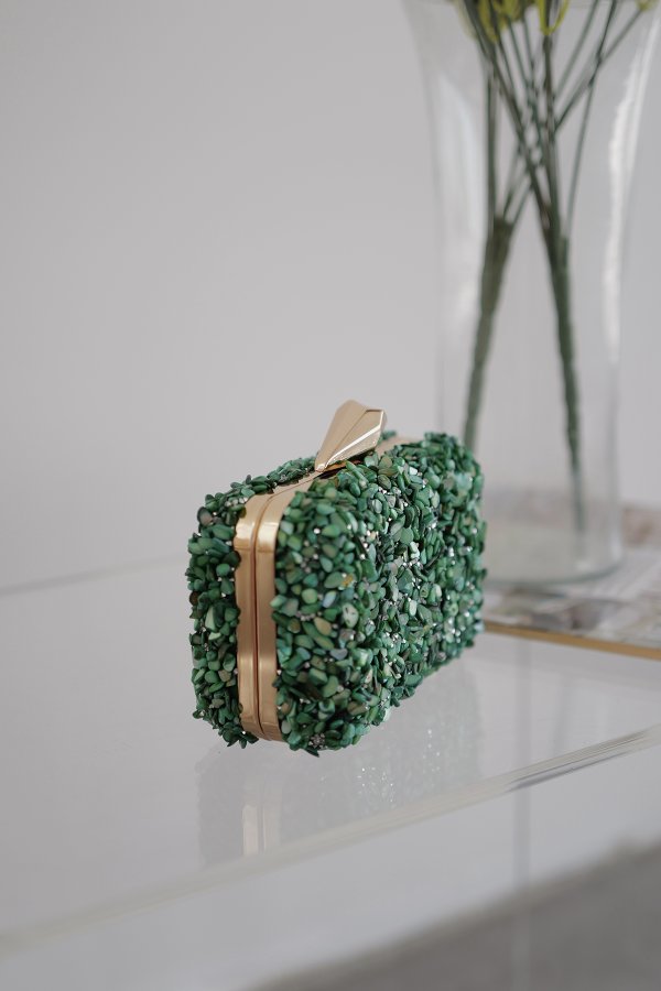 Taş Detaylı Çanta