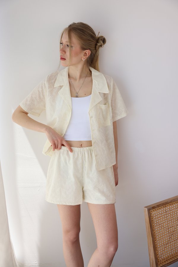 Şortlu Fisto Pijama Takımı