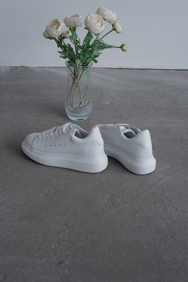 Hafıza Pedli Deri Sneaker