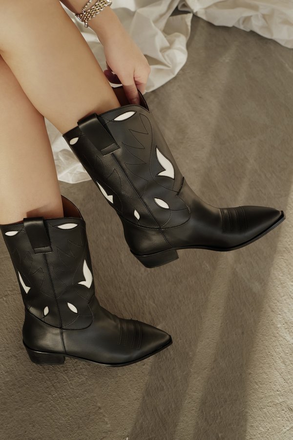 Garnili Western Çizme