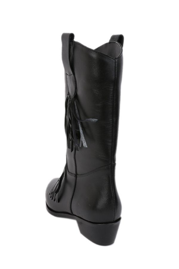 Püsküllü Western Çizme