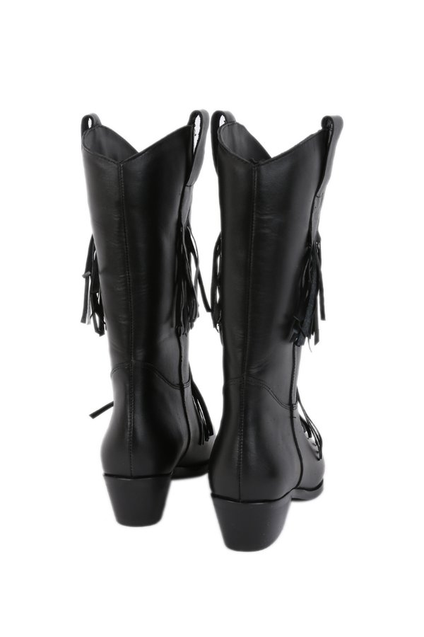 Püsküllü Western Çizme