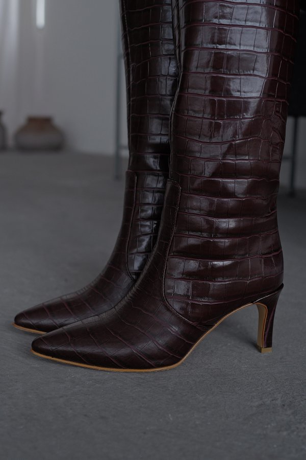 Kroko Desenli Çizme