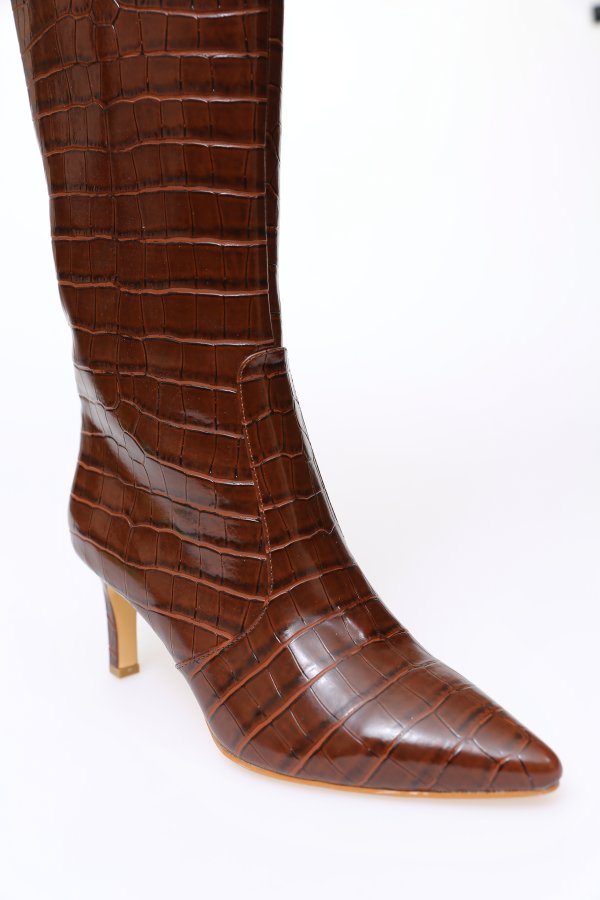 Kroko Desenli Çizme