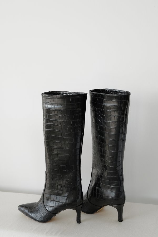 Kroko Desenli Çizme