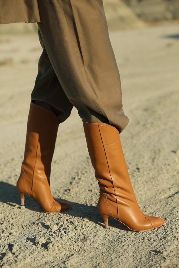 Dikişli Uzun Çizme