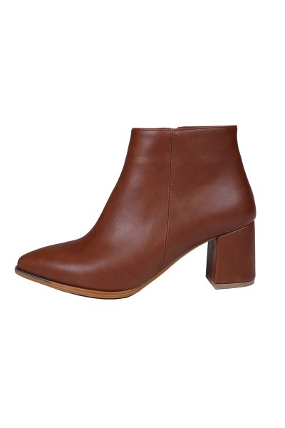 Metal Detaylı Fermuarlı Bot