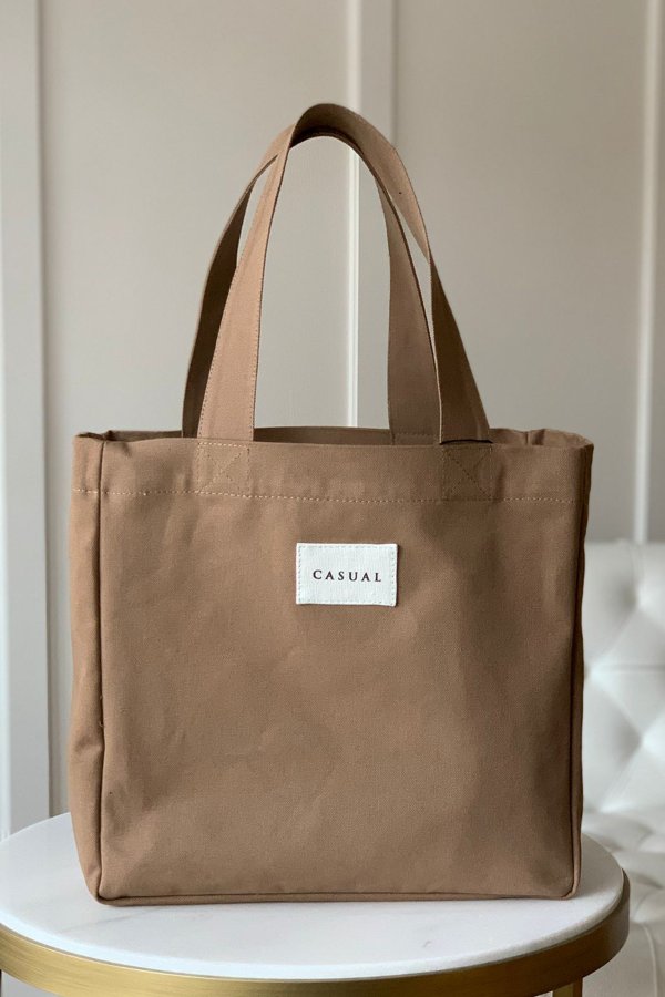 Büyük Keten Çanta