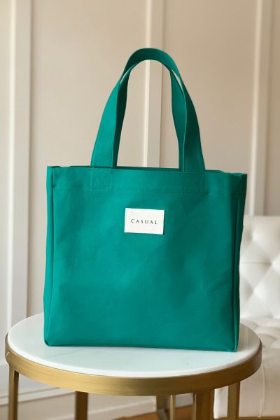 Büyük Keten Çanta