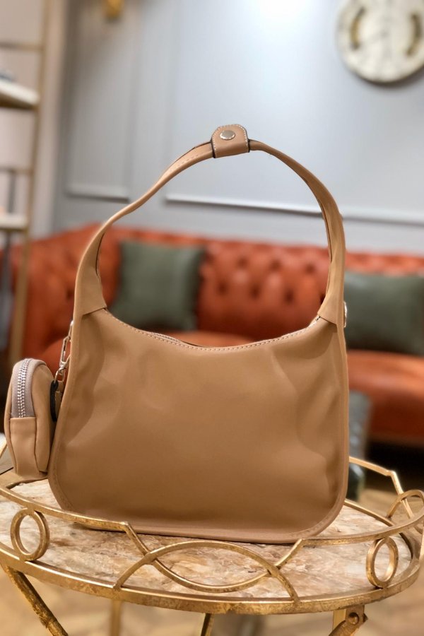 Saten Yavrulu Çanta