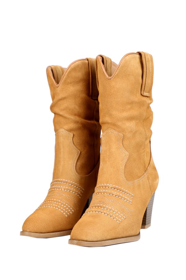 Dökümlü Kısa Çizme